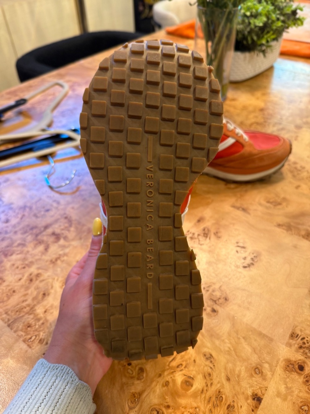 Veronica beard persimmon sneaker - Picture 4 of 5